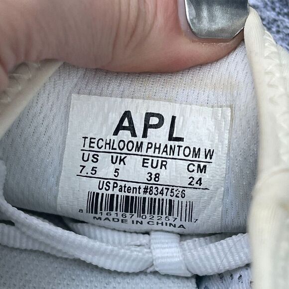 APL Athletic Propulsion Labs Techloom Phantom Womens Size 7.5 Gray Running Shoes - Picture 10 of 12
